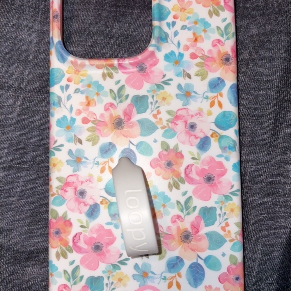 Loopy Case Floral Phone Cover with Loop